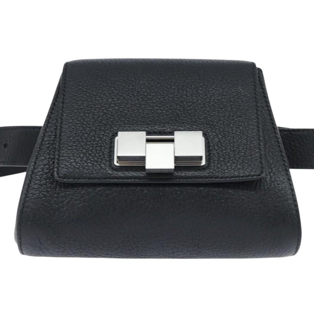 Bottega Veneta Intrecciato Waist Pouch Black